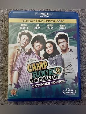 Camp Rock 2: The Final Jam Extended Edition (Blu-ray, 2008) Disney Channel Movie